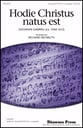 Hodie Christus Natus Est SATB/SATB choral sheet music cover